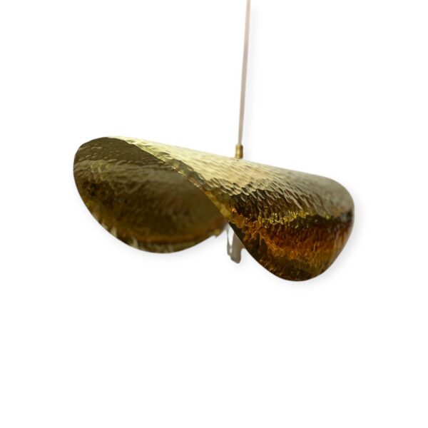 Handcrafted brass pendant light
