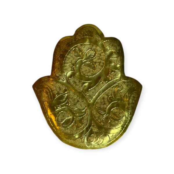 Solid Brass Soap, Handcrafted Soap Dish shape hand